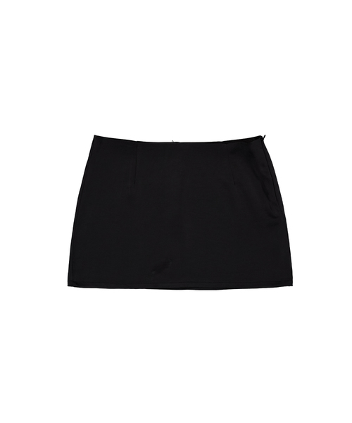 WAVEGIRL（ウェーブガール）の「Jenny Satin Skirt (4color)（スカート・レディース・アイボリー/PINK/ライトグリーン/ブラック・SMALL/MEDIUM）」の2枚目の写真