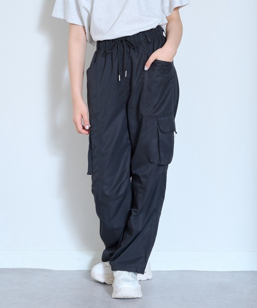LOVETOXIC(ラブトキシック)の「【LTXC/吸水速乾】ベルトループつきカーゴパンツ(カーゴパンツ・キッズ・カーキ/グレー/ブラウン/ブラック/オフホワイト・L:160cm/S:140cm/M:150cm/130cm)」の3枚目の写真