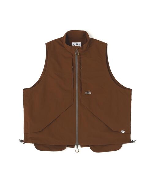 CMF OUTDOOR GARMENT(シーエムエフアウトドアガーメント)の「CMF OUTDOOR GARMENT/シーエムエフ アウトドアガーメント 別注 15 STEP VEST(ベスト・メンズ・ブラック/その他24/ブラウン・M/L)」の15枚目の写真