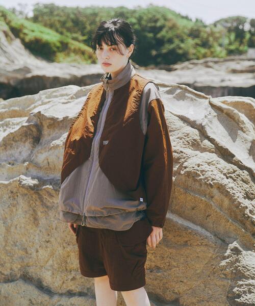 CMF OUTDOOR GARMENT(シーエムエフアウトドアガーメント)の「CMF OUTDOOR GARMENT/シーエムエフ アウトドアガーメント 別注 15 STEP VEST(ベスト・メンズ・ブラック/その他24/ブラウン・M/L)」の17枚目の写真
