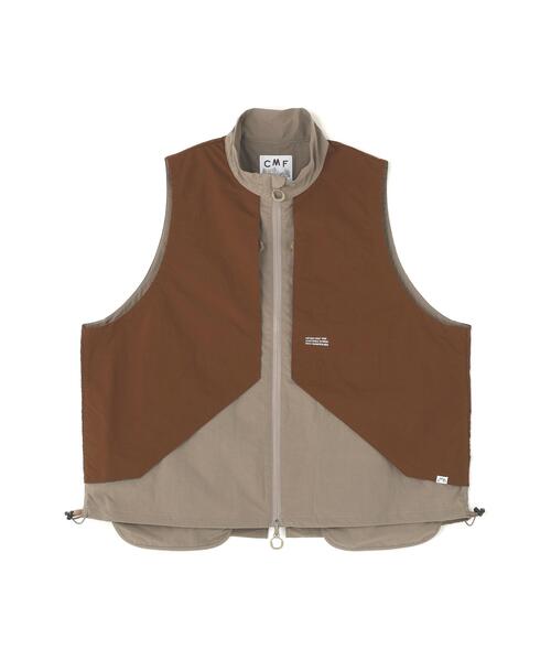 CMF OUTDOOR GARMENT(シーエムエフアウトドアガーメント)の「CMF OUTDOOR GARMENT/シーエムエフ アウトドアガーメント 別注 15 STEP VEST(ベスト・メンズ・ブラック/その他24/ブラウン・M/L)」の19枚目の写真