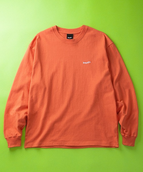 HUF(ハフ)の「huf eightynine LS TEE(Tシャツ/カットソー・メンズ・ホワイト/ブラック/オリーブ/プラム・L/M/S/XS/XL/XXL)」の4枚目の写真