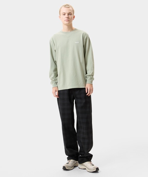 HUF(ハフ)の「huf eightynine LS TEE(Tシャツ/カットソー・メンズ・ホワイト/ブラック/オリーブ/プラム・L/M/S/XS/XL/XXL)」の5枚目の写真