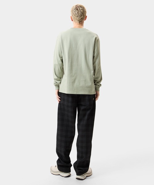 HUF(ハフ)の「huf eightynine LS TEE(Tシャツ/カットソー・メンズ・ホワイト/ブラック/オリーブ/プラム・L/M/S/XS/XL/XXL)」の7枚目の写真