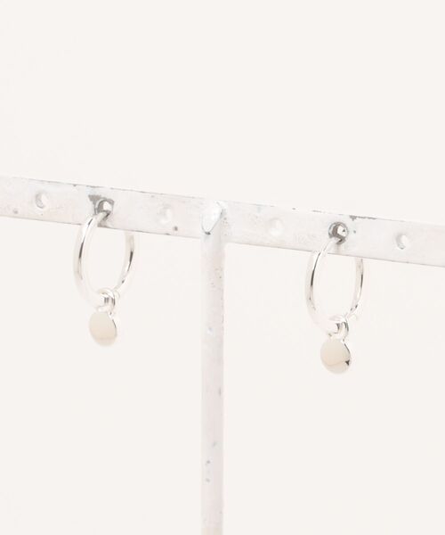 Burner(バーナー)の「【lux sea jewelry(ラックス・シー・ジュエリー)】ターコイズカラー ミニフープピアス lux-pairear-1-9【RBTS】(ピアス(両耳用)・メンズ・ブルー・FREE)」の2枚目の写真