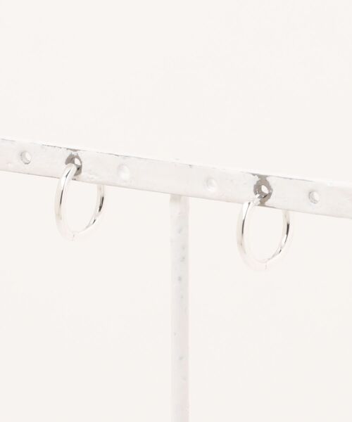 Burner(バーナー)の「【lux sea jewelry(ラックス・シー・ジュエリー)】ターコイズカラー ミニフープピアス lux-pairear-1-9【RBTS】(ピアス(両耳用)・メンズ・ブルー・FREE)」の3枚目の写真