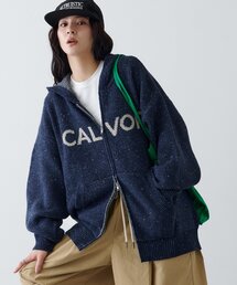 CIAOPANIC TYPY | ネップヤーンダブルジャガードニットジップパカー【WEB限定カラーあり】(パーカー)