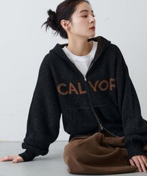 CIAOPANIC TYPY（チャオパニックティピー）の「ネップヤーンダブルジャガードニットジップパカー【WEB限定カラーあり】（パーカー）」