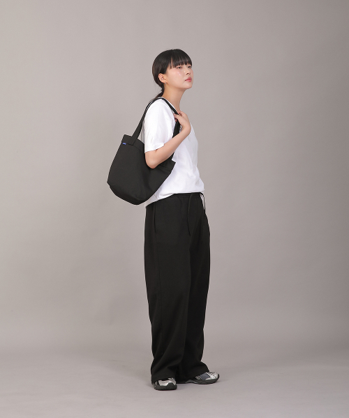 SAINTCREW(セントクルー)の「ポケットレストラペーズエコバッグ EPL-166 ブラックM(エコバッグ/サブバッグ・レディース・その他・フリー)」の8枚目の写真