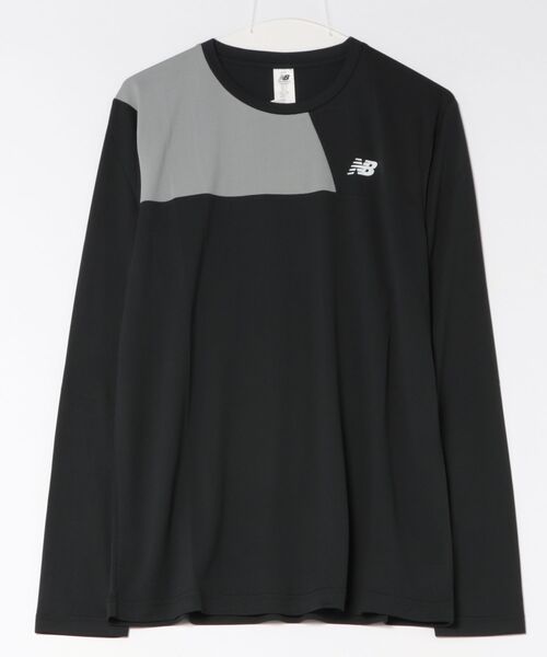 NEW BALANCE(ニューバランス)の「《New Balance》MT62J3CR(Tシャツ/カットソー・メンズ・ブラック・M/2L/L/S/XL)」の1枚目の写真
