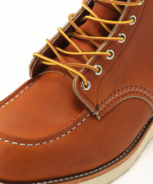 JOURNAL STANDARD（ジャーナルスタンダード）の「RED WING / レッドウイング 6-INCH CLASSIC MOC（ブーツ・メンズ・ブラウン系その他・70/95/90/85/80/75）」の6枚目の写真