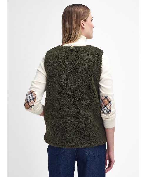 Barbour(バブアー)の「Dulsie ボア ライナー ベスト(レディース)(ベスト・レディース・クリーム/ブラック/オリーブ・8/10/12)」の13枚目の写真