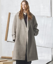 《UNISEX》【イタリアンデッドストックファブリック】プライムオーバーダブルアルスターコート/【Italian Dead Stock Fabric】Prime-Over Double-breasted Ulster Coat【MAISON SPECIAL/メゾンスペシャル】