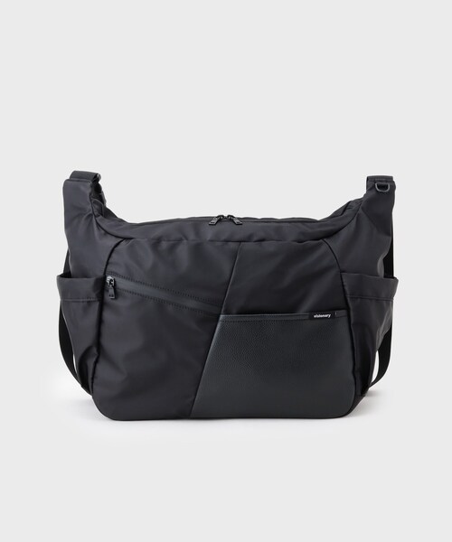 THE SHOP TK (ザ ショップ ティーケー )の「VISIONARY 異素材コンビ ビッグショルダーバッグ(ショルダーバッグ・メンズ・ブラック/ブラック系1・00)」の8枚目の写真