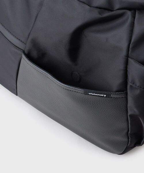 THE SHOP TK (ザ ショップ ティーケー )の「VISIONARY 異素材コンビ ビッグショルダーバッグ(ショルダーバッグ・メンズ・ブラック/ブラック系1・00)」の16枚目の写真