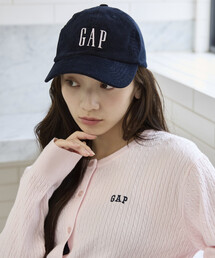 GAP（ギャップ）の「PUBLUX × GAP/ギャップ 別注 GAP ロゴ コーデュロイ キャップ　限定展開（キャップ）」