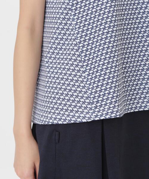 PEARLY GATES(パーリーゲイツ)の「【PEARLY GATES】メッシュアンドメッシュVネックベスト <もちうさぎ柄> (WOMENS)(ベスト・レディース・ホワイト系その他・MEDIUM/LARGE/SMALL)」の11枚目の写真