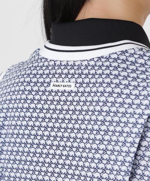 PEARLY GATES(パーリーゲイツ)の「【PEARLY GATES】メッシュアンドメッシュVネックベスト <もちうさぎ柄> (WOMENS)(ベスト・レディース・ホワイト系その他・MEDIUM/LARGE/SMALL)」の12枚目の写真