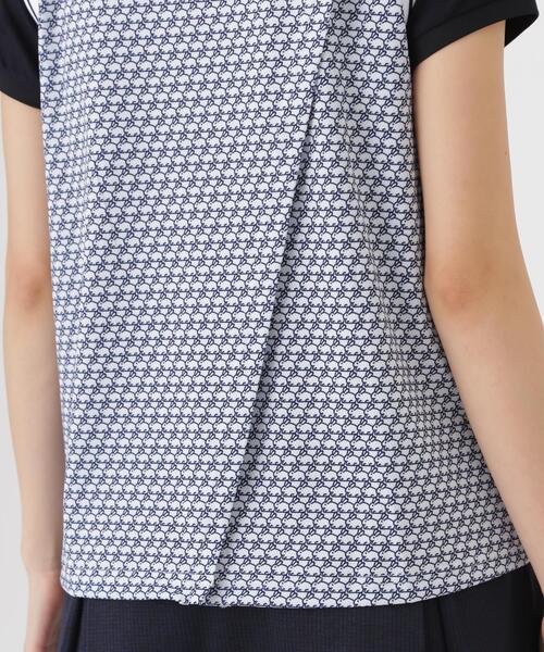 PEARLY GATES(パーリーゲイツ)の「【PEARLY GATES】メッシュアンドメッシュVネックベスト <もちうさぎ柄> (WOMENS)(ベスト・レディース・ホワイト系その他・MEDIUM/LARGE/SMALL)」の13枚目の写真