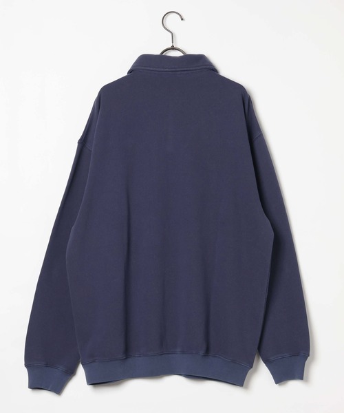 GEORGE'S(ジョージズ)の「スクリーンスターズ 裏毛ハーフZIP(スウェット・メンズ・杢グレー/ネイビー・LARGE/MEDIUM)」の3枚目の写真