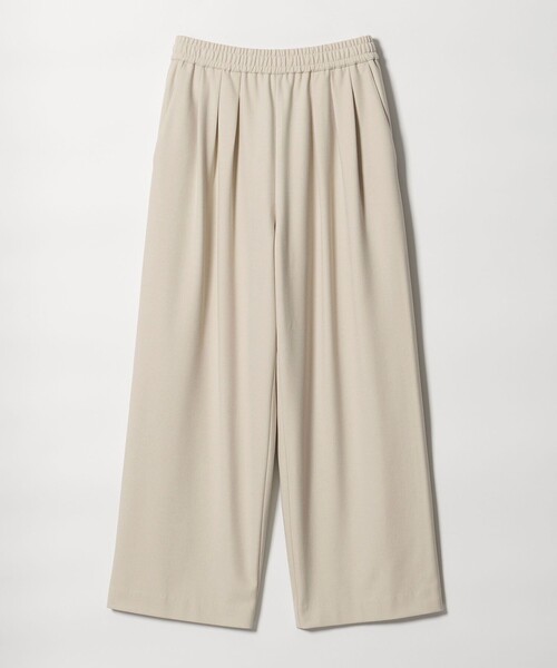 BEAUTY&YOUTH UNITED ARROWS(ビューティーアンドユースユナイテッドアローズ)の「裏起毛ジョーゼット ワイドパンツ ウォッシャブル 防シワ(その他パンツ・レディース・ナチュラル/ダークブラウン/ブラック・XS/M/S)」の17枚目の写真