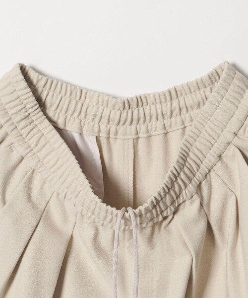BEAUTY&YOUTH UNITED ARROWS(ビューティーアンドユースユナイテッドアローズ)の「裏起毛ジョーゼット ワイドパンツ ウォッシャブル 防シワ(その他パンツ・レディース・ナチュラル/ダークブラウン/ブラック・XS/M/S)」の19枚目の写真