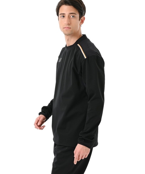 NEW BALANCE(ニューバランス)の「ニューバランス New Balance ストレッチボンディングトップ 防風撥水(ジャージ・メンズ・グレー/ブラック・M/LL/L/3L)」の6枚目の写真
