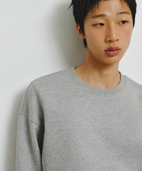 ENDOOR（エンドア）の「Mend Stitch スウェット（グレー）（スウェット・レディース・ヘザーグレー・LARGE/MEDIUM）」の7枚目の写真