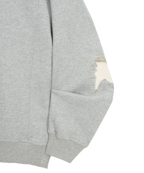 ENDOOR（エンドア）の「Mend Stitch スウェット（グレー）（スウェット・レディース・ヘザーグレー・LARGE/MEDIUM）」の11枚目の写真
