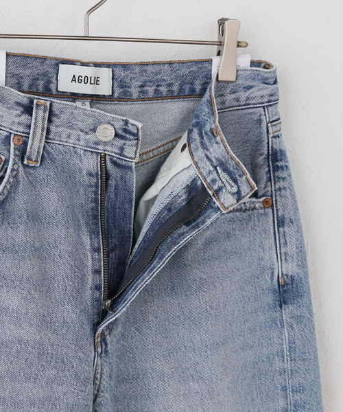 IENA LA BOUCLE(イエナラブークル)の「AGOLDE エーゴールドイー LOW CURVE JEAN A197-1206(デニムパンツ・レディース・サックスブルー・MEDIUM/SMALL/X-SMALL)」の7枚目の写真