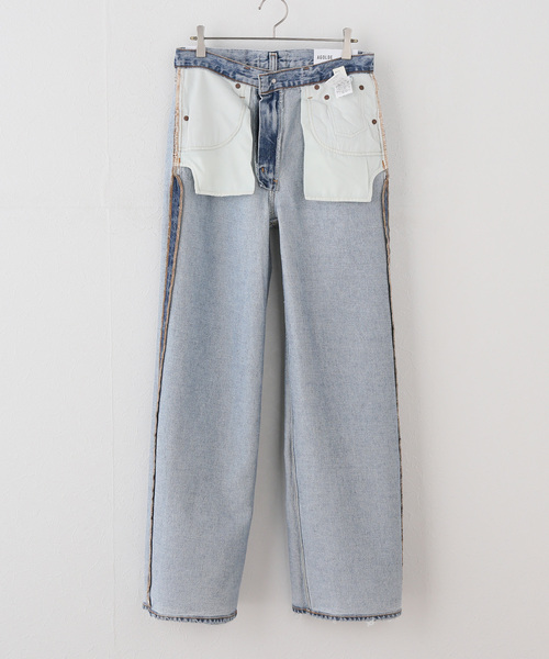 IENA LA BOUCLE(イエナラブークル)の「AGOLDE エーゴールドイー LOW CURVE JEAN A197-1206(デニムパンツ・レディース・サックスブルー・MEDIUM/SMALL/X-SMALL)」の8枚目の写真