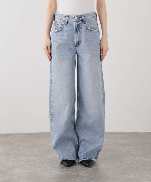 IENA LA BOUCLE(イエナラブークル)の「AGOLDE エーゴールドイー LOW CURVE JEAN A197-1206(デニムパンツ・レディース・サックスブルー・MEDIUM/SMALL/X-SMALL)」の12枚目の写真