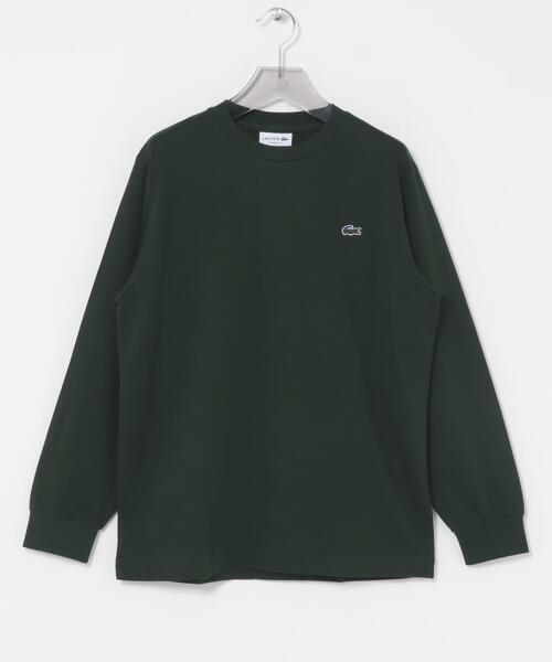 LACOSTE(ラコステ)の「LACOSTE BASIC LONG-SLEEVE T-SHIRTS(Tシャツ/カットソー・メンズ・グリーン/ホワイト/ブラック/ブラウン/ネイビー・5/4)」の15枚目の写真