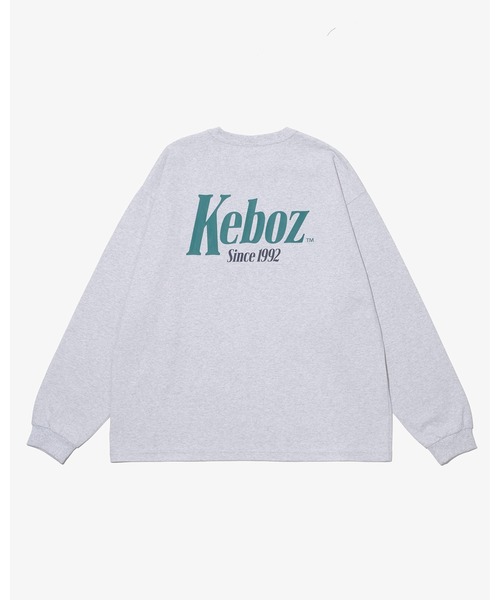 KEBOZ(ケボズ)の「TM L/S TEE(Tシャツ/カットソー・メンズ・ホワイト/アッシュグレー/ブラック・S/M/L/XL)」の3枚目の写真