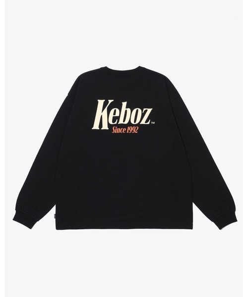 KEBOZ(ケボズ)の「TM L/S TEE(Tシャツ/カットソー・メンズ・ホワイト/アッシュグレー/ブラック・S/M/L/XL)」の1枚目の写真
