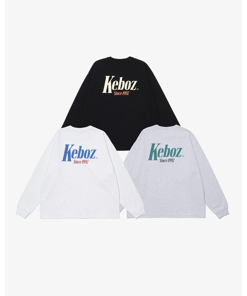 KEBOZ(ケボズ)の「TM L/S TEE(Tシャツ/カットソー・メンズ・ホワイト/アッシュグレー/ブラック・S/M/L/XL)」の14枚目の写真