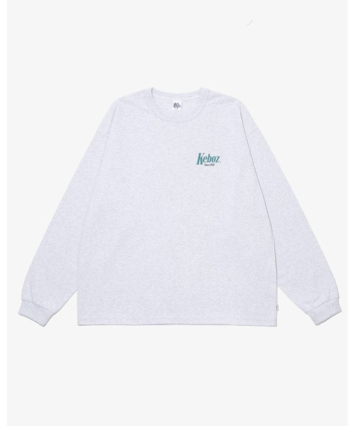KEBOZ(ケボズ)の「TM L/S TEE(Tシャツ/カットソー・メンズ・ホワイト/アッシュグレー/ブラック・S/M/L/XL)」の12枚目の写真