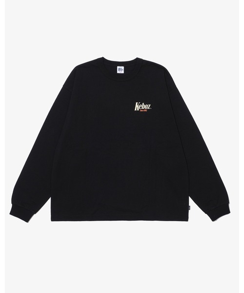 KEBOZ(ケボズ)の「TM L/S TEE(Tシャツ/カットソー・メンズ・ホワイト/アッシュグレー/ブラック・S/M/L/XL)」の9枚目の写真