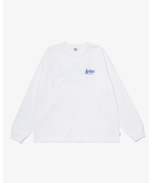 KEBOZ(ケボズ)の「TM L/S TEE(Tシャツ/カットソー・メンズ・ホワイト/アッシュグレー/ブラック・S/M/L/XL)」の6枚目の写真