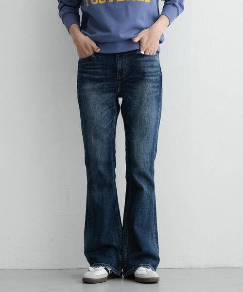 Healthy denim(ヘルシーデニム)の「Healthy DENIM CHEDDAR(デニムパンツ・レディース・インディゴブルー・24/23/25)」の2枚目の写真