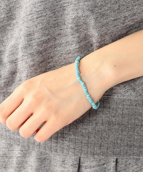 coen（コーエン）の「ハンドメイドビーズブレス（ブレスレット・レディース・ゴールド/シルバー/ブラック/ナチュラル/レッド/イエロー/ライム/ターコイズブルー/その他1/その他2・フリー）」の14枚目の写真