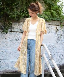 Another Edition | フラワーロングブラウス/ AEBFC フラワー LONG BLS(シャツ/ブラウス)