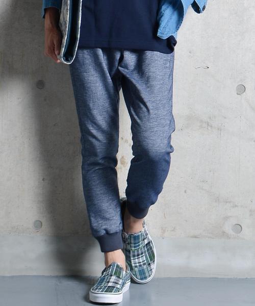 SHIPS JET BLUE（シップスジェットブルー）の「《予約》 SHIPS JET BLUE: ライトJEG リブパンツ■（その他パンツ・メンズ・オフホワイト/グレー/ネイビー・MEDIUM/LARGE/SMALL）」の3枚目の写真