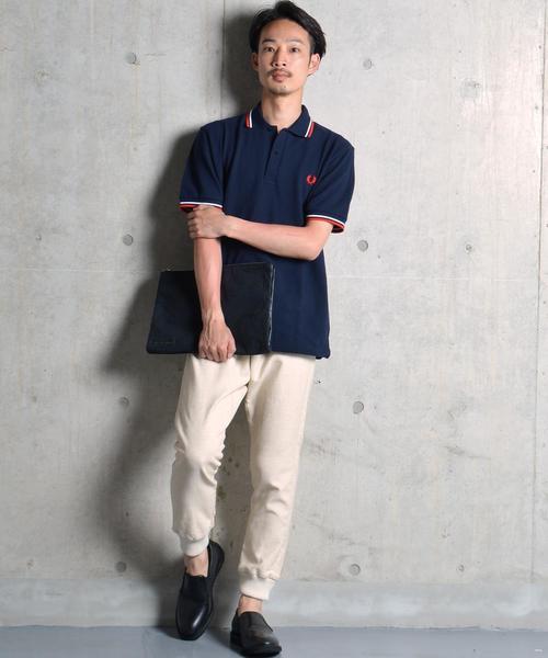 SHIPS JET BLUE（シップスジェットブルー）の「《予約》 SHIPS JET BLUE: ライトJEG リブパンツ■（その他パンツ・メンズ・オフホワイト/グレー/ネイビー・MEDIUM/LARGE/SMALL）」の6枚目の写真