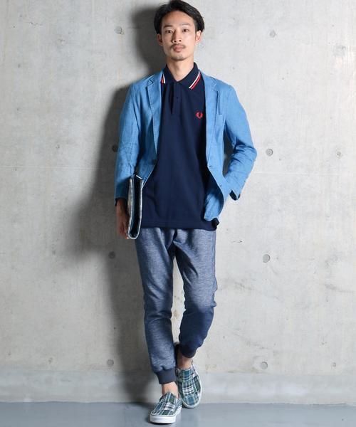 SHIPS JET BLUE（シップスジェットブルー）の「《予約》 SHIPS JET BLUE: ライトJEG リブパンツ■（その他パンツ・メンズ・オフホワイト/グレー/ネイビー・MEDIUM/LARGE/SMALL）」の8枚目の写真