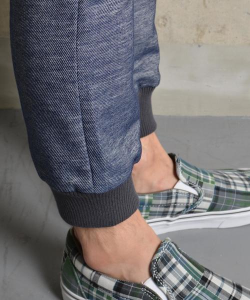 SHIPS JET BLUE（シップスジェットブルー）の「《予約》 SHIPS JET BLUE: ライトJEG リブパンツ■（その他パンツ・メンズ・オフホワイト/グレー/ネイビー・MEDIUM/LARGE/SMALL）」の4枚目の写真