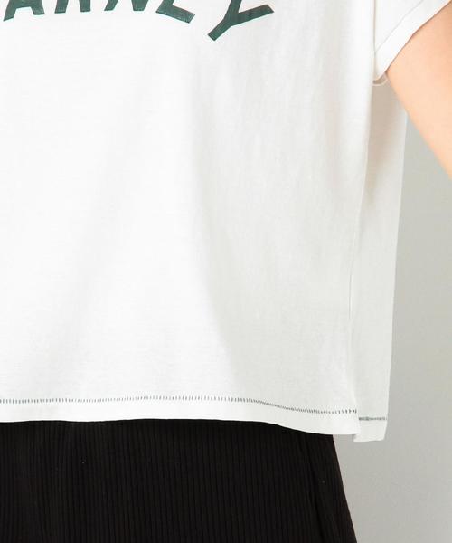 Another Edition（アナザーエディション）の「ロゴショートTシャツ/AEBC ロゴFSL　ショート TEE◆（Tシャツ/カットソー・レディース・ピンク/ダークグリーン/ネイビー・FREE）」の16枚目の写真