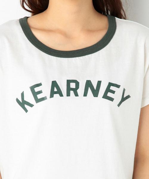 Another Edition（アナザーエディション）の「ロゴショートTシャツ/AEBC ロゴFSL　ショート TEE◆（Tシャツ/カットソー・レディース・ピンク/ダークグリーン/ネイビー・FREE）」の17枚目の写真