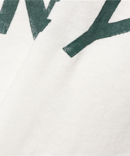 Another Edition（アナザーエディション）の「ロゴショートTシャツ/AEBC ロゴFSL　ショート TEE◆（Tシャツ/カットソー・レディース・ピンク/ダークグリーン/ネイビー・FREE）」の10枚目の写真