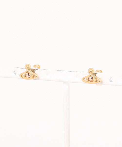 NANO SOLITAIRE EARRINGS（ピアス（両耳用））｜Vivienne Westwood